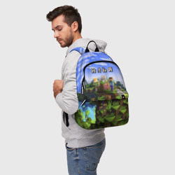 Рюкзак 3D Илья - Minecraft - фото 2