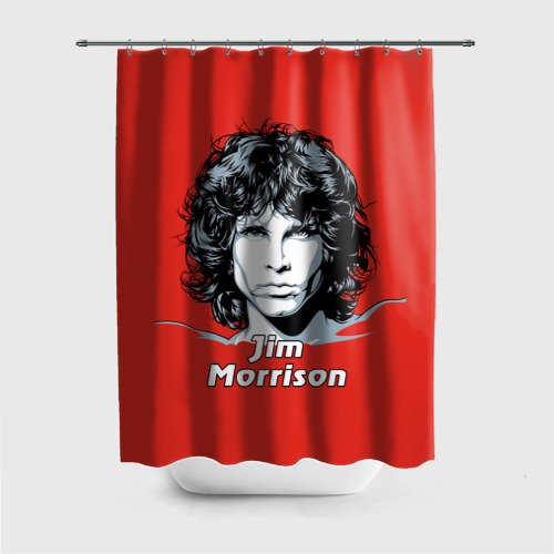 Штора 3D для ванной Jim Morrison