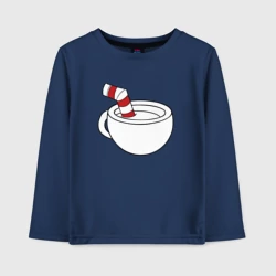 Детский лонгслив хлопок Red Cuphead