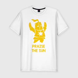 Мужская футболка хлопок Slim Praise the sun