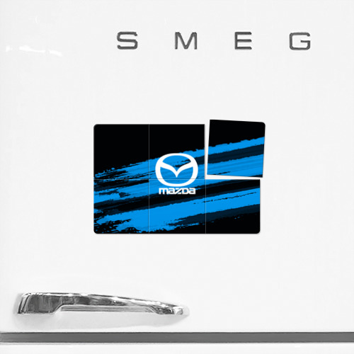 Магнитный плакат 3Х2 Mazda MOTORs Blue - фото 2