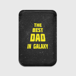 Картхолдер Magsafe магнитный The best dad in galaxy