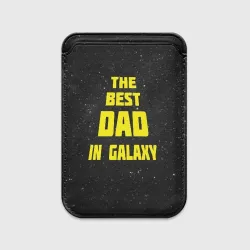 Картхолдер Magsafe магнитный The best dad in galaxy