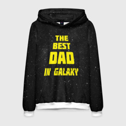 Мужская толстовка 3D The best dad in galaxy