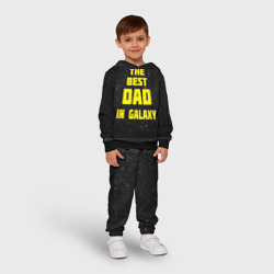 Детский костюм с толстовкой 3D The best dad in galaxy - фото 2