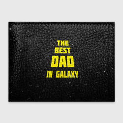 Обложка для студенческого билета The best dad in galaxy