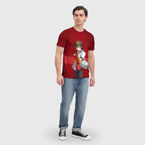 Мужская футболка 3D Иссэй Хёдо, цвет 3D печать - фото 5