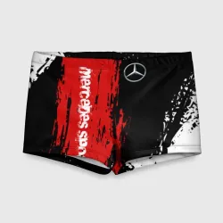 Детские купальные плавки 3D Mercedes-Benz AMG Мерседес спорт