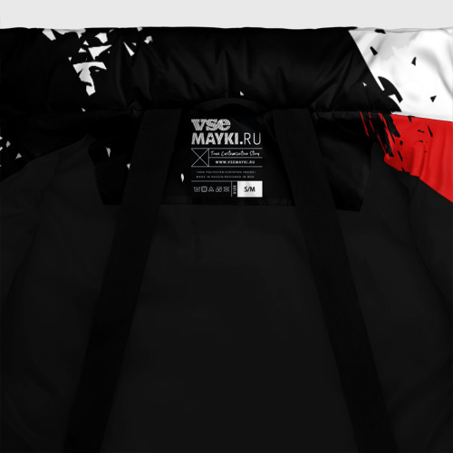 Женская зимняя куртка Oversize BMW БМВ, цвет черный - фото 7