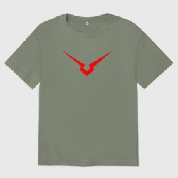 Женская футболка хлопок Oversize Geass