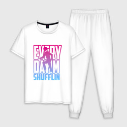 Мужская пижама хлопок Everyday I'm shuffling - LMFAO