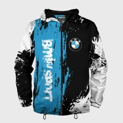 Мужская ветровка 3D BMW БМВ sport