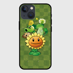 Чехол для iPhone 13 mini Plants vs Zombies