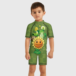 Детский купальный костюм 3D Plants vs Zombies - фото 2