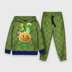 Детский костюм с толстовкой 3D Plants vs Zombies