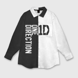 Женская рубашка oversize 3D One direction