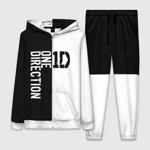 Женский костюм 3D One direction, цвет белый