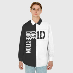 Мужская рубашка oversize 3D One direction - фото 2