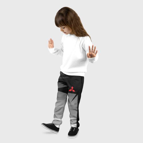 Детские брюки 3D Mitsubishi sport, цвет 3D печать - фото 3