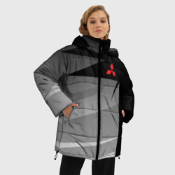 Женская зимняя куртка Oversize Mitsubishi sport - фото 2