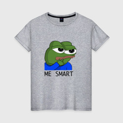 Женская футболка хлопок Me smart