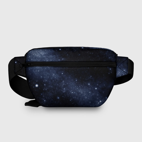 Поясная сумка 3D с принтом Звёздное небо, вид сзади #1