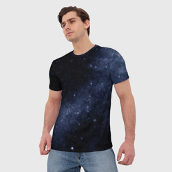 Мужская футболка 3D Звёздное небо - фото 2