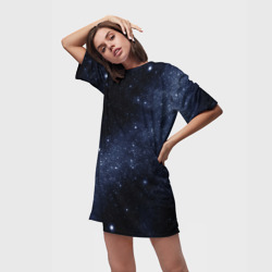 Платье-футболка 3D Звёздное небо - фото 2
