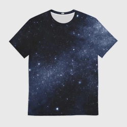 Мужская футболка 3D Звёздное небо