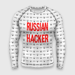 Мужской рашгард 3D Russian Hacker