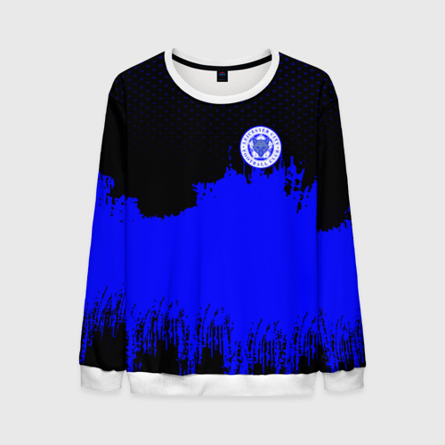 Мужской свитшот 3D Leicester City Original, цвет белый