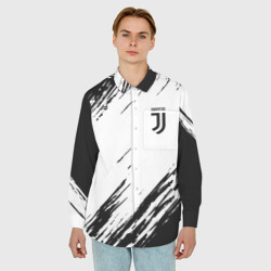 Мужская рубашка oversize 3D Juventus Ювентус - фото 2