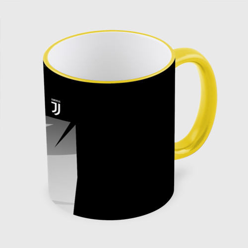 Кружка с полной запечаткой Juventus 2018 Original    , цвет Кант желтый - фото 3