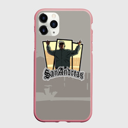 Чехол для iPhone 11 Pro Max матовый GTA SA - Райдер v2