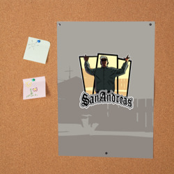 Постер GTA SA - Райдер v2 - фото 2