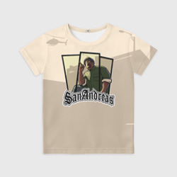 Детская футболка 3D GTA SA - Big Smoke