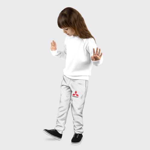 Детские брюки 3D Mitsubishi sport, цвет 3D печать - фото 3