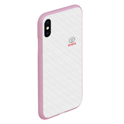 Чехол для iPhone XS Max матовый Toyota Тойота - фото 2