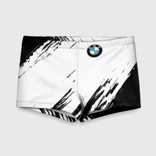 Детские купальные плавки 3D BMW БМВ