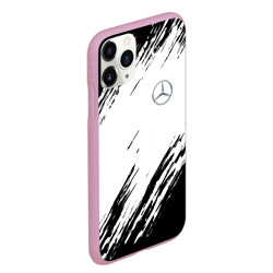 Чехол для iPhone 11 Pro Max матовый Mercedes Benz sport - фото 2