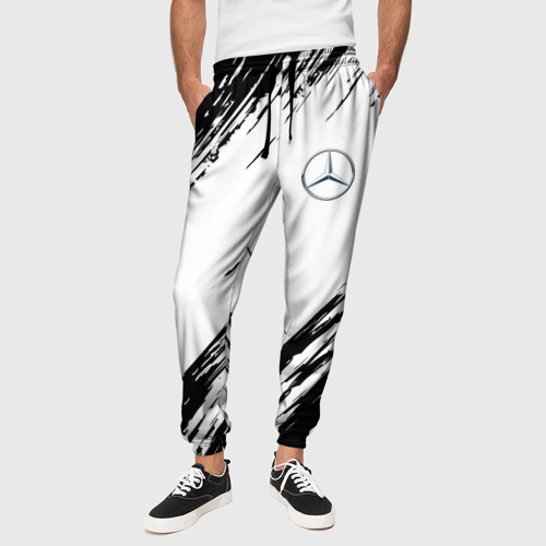 Мужские брюки 3D Mercedes Benz sport - фото 4