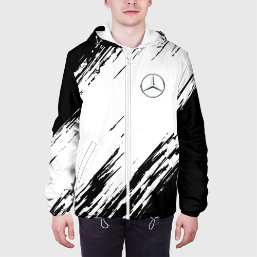 Мужская куртка 3D Mercedes Benz sport - фото 4
