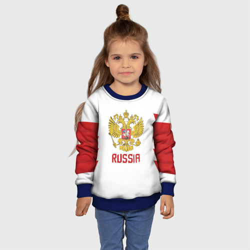 Детский свитшот 3D с принтом Kovalchuk Olympic 2018 #2, фото #4