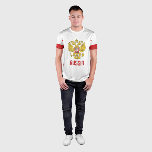 Мужская футболка 3D Slim Kovalchuk Olympic 2018 #2, цвет 3D печать - фото 4