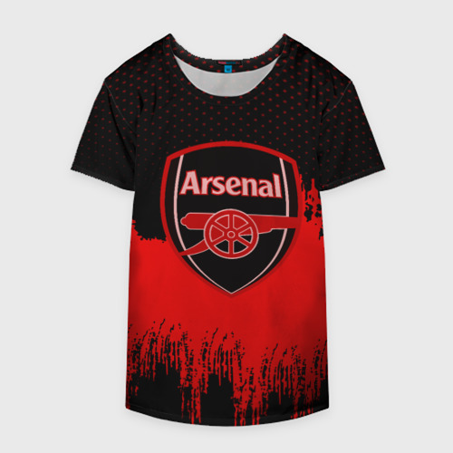 Накидка на куртку 3D FC Arsenal Original uniform, цвет 3D печать - фото 4