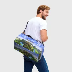 Сумка спортивная 3D Владислав - Minecraft - фото 2