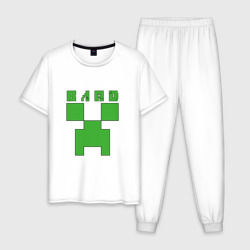Мужская пижама хлопок Влад - Minecraft