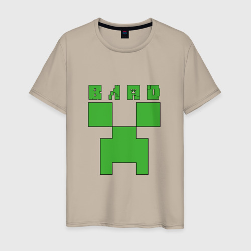 Мужская футболка хлопок с принтом Влад - Minecraft, вид спереди #2