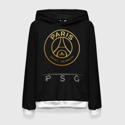 Женская толстовка 3D PSG Gold