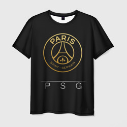 Мужская футболка 3D PSG Gold